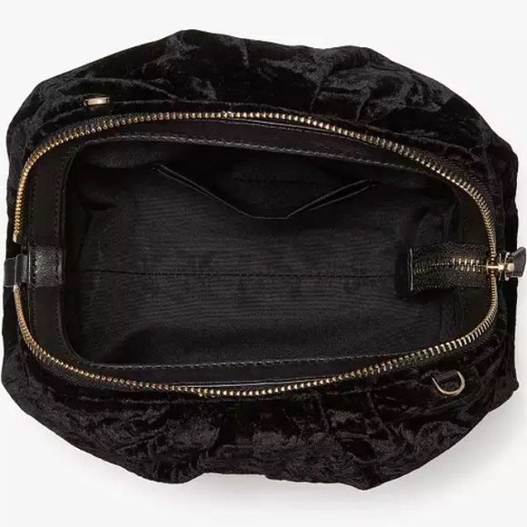 Kate Spade NWT Party Velvet Cat Clutch - Picture 6 of 14